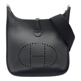 エルメス HERMES エヴリン3 PM K刻 ブラック シルバー金具 トリヨン レディース ショルダーバッグ