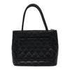 シャネル CHANEL 復刻トート A01804 6番台 ブラック シルバー金具 キャビアスキン レディース トートバッグ