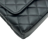 シャネル CHANEL ココハンドルエクストラミニ AP4244 ブラック ゴールド金具 ラムスキン レディース ショルダーバッグ