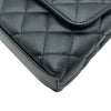 シャネル CHANEL ココハンドルエクストラミニ AP4244 ブラック ゴールド金具 ラムスキン レディース ショルダーバッグ