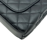 シャネル CHANEL ココハンドルエクストラミニ AP4244 ブラック ゴールド金具 ラムスキン レディース ショルダーバッグ