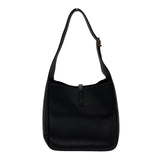 サンローラン SAINT LAURENT LE 5 A 7 スモール 713938 ブラック ソフトカーフ レディース ショルダーバッグ