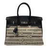 エルメス HERMES バーキン35 デシュネ C刻 ブラック シルバー金具 トワルドゥキャンプ/スイフト レディース ハンドバッグ
