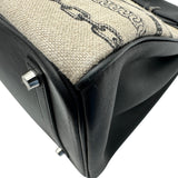 エルメス HERMES バーキン35 デシュネ C刻 ブラック シルバー金具 トワルドゥキャンプ/スイフト レディース ハンドバッグ