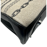 エルメス HERMES バーキン35 デシュネ C刻 ブラック シルバー金具 トワルドゥキャンプ/スイフト レディース ハンドバッグ