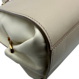サルヴァトーレ・フェラガモ Salvatore Ferragamo ソフィア ミディアム 21D543 ベージュ/ブラウン ゴールド金具 レザー レディース ショルダーバッグ