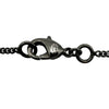 シャネル CHANEL ココマーク フェイクパールネックレス ブラック メタル/ラインストーン/フェイクパール レディース ネックレス