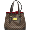 ルイ・ヴィトン LOUIS VUITTON ハムステッドMM N51204 ブラウン ダミエ レディース ショルダーバッグ