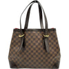 ルイ・ヴィトン LOUIS VUITTON ハムステッドMM N51204 ブラウン ダミエ レディース ショルダーバッグ