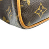 ルイ・ヴィトン LOUIS VUITTON ハドソンPM M40027 ブラウン モノグラムキャンバス レディース ショルダーバッグ