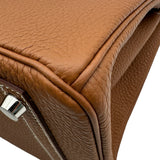 エルメス HERMES バーキン30 G刻印 ゴールド シルバー金具 トゴ レディース ハンドバッグ