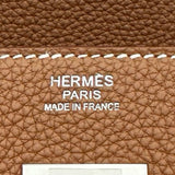 エルメス HERMES バーキン30 G刻印 ゴールド シルバー金具 トゴ レディース ハンドバッグ