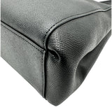 コーチ COACH レザーハンドバッグ F57520 ブラック レザー レディース ハンドバッグ