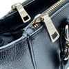 コーチ COACH レザーハンドバッグ F57520 ブラック レザー レディース ハンドバッグ