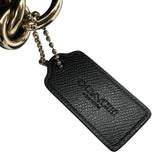コーチ COACH レザーハンドバッグ F57520 ブラック レザー レディース ハンドバッグ