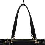 コーチ COACH レザーハンドバッグ F57520 ブラック レザー レディース ハンドバッグ
