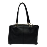 コーチ COACH レザーハンドバッグ F57520 ブラック レザー レディース ハンドバッグ
