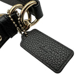 コーチ COACH ホーボーバッグ F38250 ブラック レザー レディース ショルダーバッグ