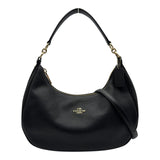 コーチ COACH ホーボーバッグ F38250 ブラック レザー レディース ショルダーバッグ