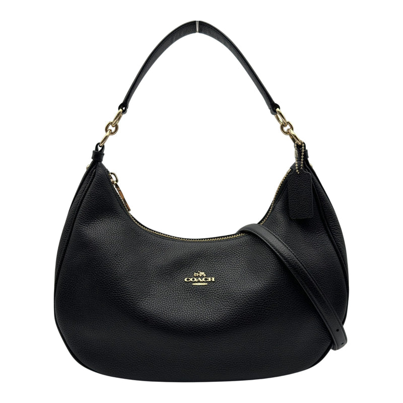 コーチ COACH ホーボーバッグ F38250 ブラック レザー レディース