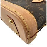 ルイ・ヴィトン LOUIS VUITTON アルマBB M46990 ブラウン モノグラム/レザー レディース ショルダーバッグ
