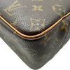 ルイ・ヴィトン LOUIS VUITTON ドーヴィル M47270 ブラウン モノグラム/レザー レディース ハンドバッグ