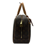 ルイ・ヴィトン LOUIS VUITTON ドーヴィル M47270 ブラウン モノグラム/レザー レディース ハンドバッグ