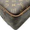 ルイ・ヴィトン LOUIS VUITTON ドーヴィル M47270 ブラウン モノグラム/レザー レディース ハンドバッグ