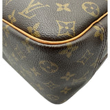 ルイ・ヴィトン LOUIS VUITTON ドーヴィル M47270 ブラウン モノグラム/レザー レディース ハンドバッグ