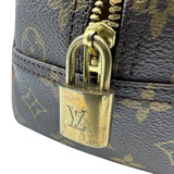 ルイ・ヴィトン LOUIS VUITTON ドーヴィル M47270 ブラウン モノグラム/レザー レディース ハンドバッグ