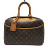 ルイ・ヴィトン LOUIS VUITTON ドーヴィル M47270 ブラウン モノグラム/レザー レディース ハンドバッグ