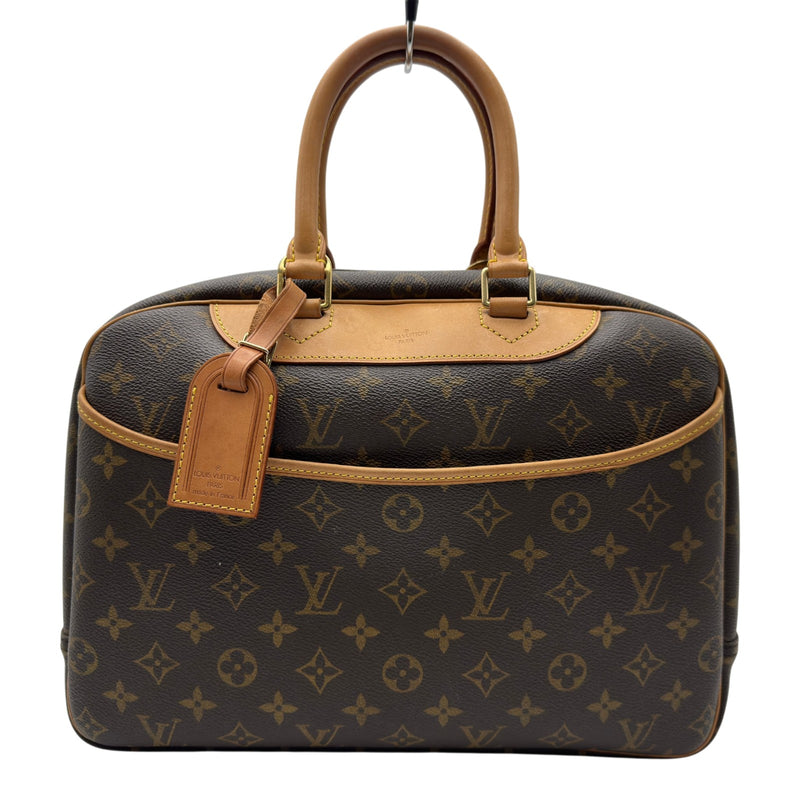 ルイヴィトン モノグラム ドーヴィル　ハンドバッグ　M47270 ルイ・ヴィトン LOUIS VUITTON ドーヴィル M47270 ブラウン モノグラム