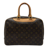 ルイ・ヴィトン LOUIS VUITTON ドーヴィル M47270 ブラウン モノグラム/レザー レディース ハンドバッグ