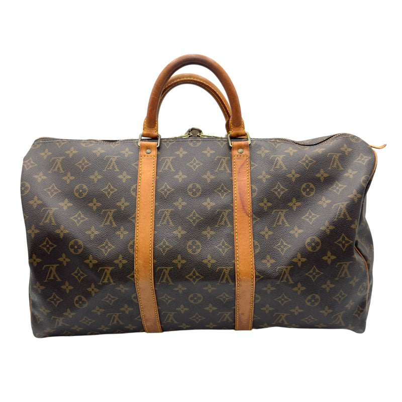 ルイヴィトン　モノグラム キーポル　50 ボストンバッグ ルイ・ヴィトン LOUIS VUITTON キーポル50 M41426 ブラウン モノグラム