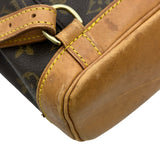 ルイ・ヴィトン LOUIS VUITTON ミニ・モンスリ M51137 ブラウン モノグラムキャンバス レディース リュック・デイパック