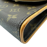 ルイ・ヴィトン LOUIS VUITTON ポシェット・フロランティーヌ M51855 ブラウン モノグラム/レザー レディース ウエストバッグ