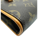 ルイ・ヴィトン LOUIS VUITTON ポシェット・フロランティーヌ M51855 ブラウン モノグラム/レザー レディース ウエストバッグ