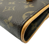 ルイ・ヴィトン LOUIS VUITTON ポシェット・フロランティーヌ M51855 ブラウン モノグラム/レザー レディース ウエストバッグ