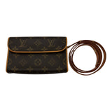 ルイ・ヴィトン LOUIS VUITTON ポシェット・フロランティーヌ M51855 ブラウン モノグラム/レザー レディース ウエストバッグ