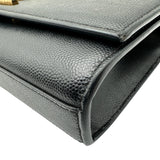 サンローラン SAINT LAURENT ケイト スモール ショルダーバッグ 469390 ブラック ゴールド金具 グレインレザー レディース ショルダーバッグ