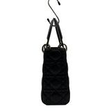 クリスチャン・ディオール Christian Dior レディディオール My ABCDior バッグスモール M05380NGE ブラック カナージュラムスキン レディース ショルダーバッグ