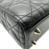 クリスチャン・ディオール Christian Dior レディディオール My ABCDior バッグスモール M05380NGE ブラック カナージュラムスキン レディース ショルダーバッグ
