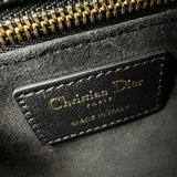クリスチャン・ディオール Christian Dior レディディオール My ABCDior バッグスモール M05380NGE ブラック カナージュラムスキン レディース ショルダーバッグ