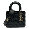 クリスチャン・ディオール Christian Dior レディディオール My ABCDior バッグスモール M05380NGE ブラック カナージュラムスキン レディース ショルダーバッグ