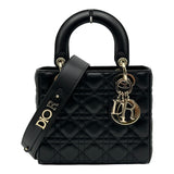 クリスチャン・ディオール Christian Dior レディディオール My ABCDior バッグスモール M05380NGE ブラック カナージュラムスキン レディース ショルダーバッグ