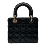 クリスチャン・ディオール Christian Dior レディディオール My ABCDior バッグスモール M05380NGE ブラック カナージュラムスキン レディース ショルダーバッグ