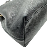 グッチ GUCCI インターロッキングG ソーホートートバッグ 308982 ブラック レザー レディース トートバッグ