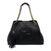 グッチ GUCCI インターロッキングG ソーホートートバッグ 308982 ブラック レザー レディース トートバッグ