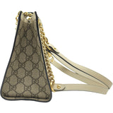 グッチ GUCCI パドロック GGスモール ショルダーバッグ 498156 アイボリー GGスプリーム レディース