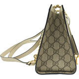 グッチ GUCCI パドロック GGスモール ショルダーバッグ 498156 アイボリー GGスプリーム レディース